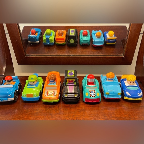Little people by Mattel seven Colorful Toy Cars Set 
7 cars - Picture 2 of 3